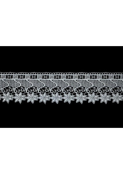 Güpür 7059 9mt-Beyaz