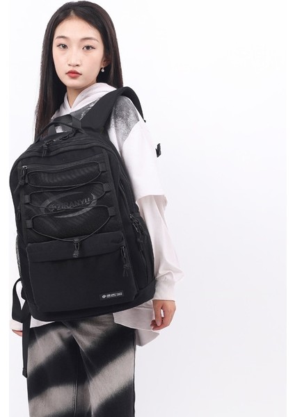 Happylifee ZIRANYU2031 Okul Sırt Çantası Siyah (Yurt Dışından) fırsatları