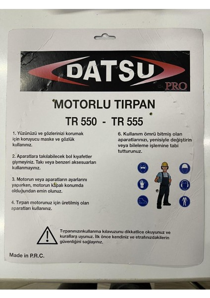 Datsu Elmaslı Tırpan Testeresi 255 mm 40 Diş