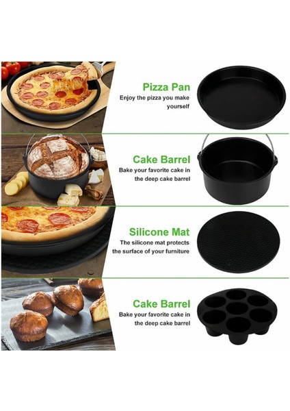 7 Inç Fritöz Aksesuarları 13 Parça (Yurt Dışından) modelleri