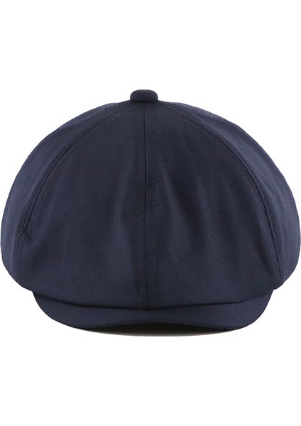 Düz Renk Retro Sekizgen Ressam Şapka (Yurt Dışından)