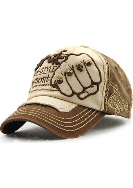 Yumruk Detaylı Beyzbol Şapkası (Yurt Dışından)