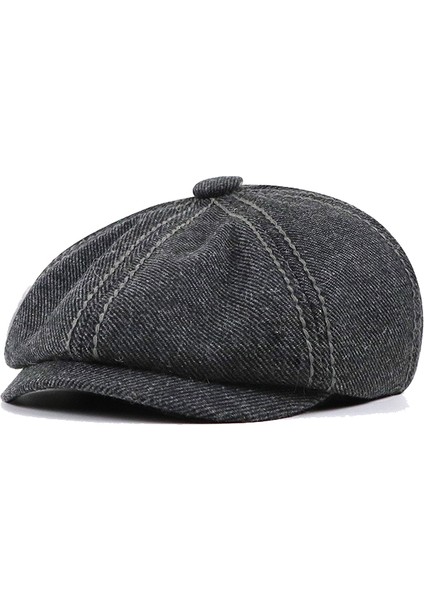 Retro Sekizgen Şapka (Yurt Dışından)