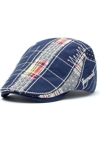 Ekose Kumaş Erkek Şapka (Yurt Dışından)