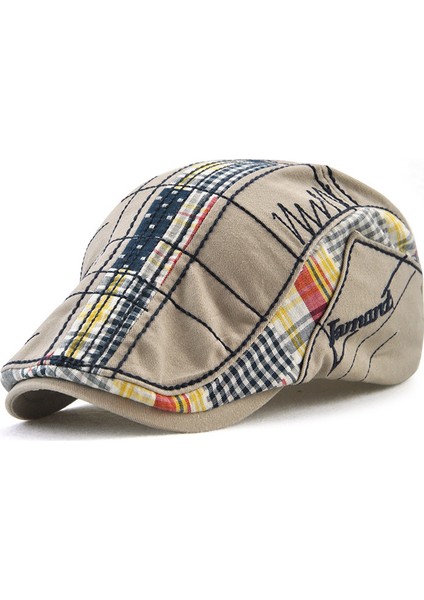Ekose Kumaş Erkek Şapka (Yurt Dışından)
