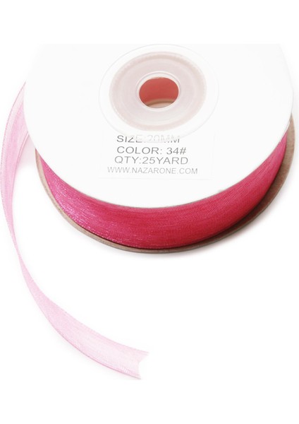 Organze Kurdele 2CM-23MT-FUŞYA(803)