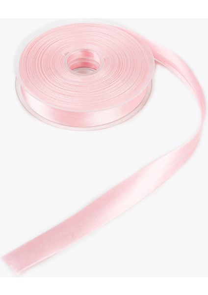 Saten Biye 2cm- 25MT- Şeker Pembe