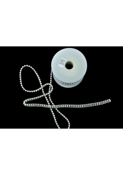 Yarım Inci Ipe Dizili Makara 8MT-AA044-KREM