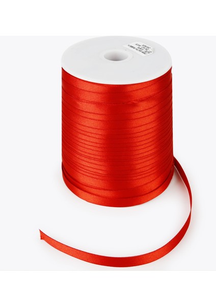 Saten Kurdele 1CM-250MT-KIRMIZI(1102)