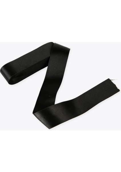 Saten Kurdele 3CM-10MT-SİYAH(1812)