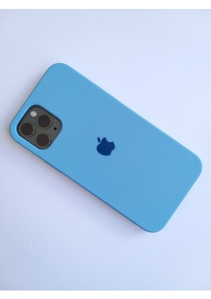 İphone 12/ 12 Pro İle Uyumlu Lansman İçi Kadife Esnek Silikon Kılıf