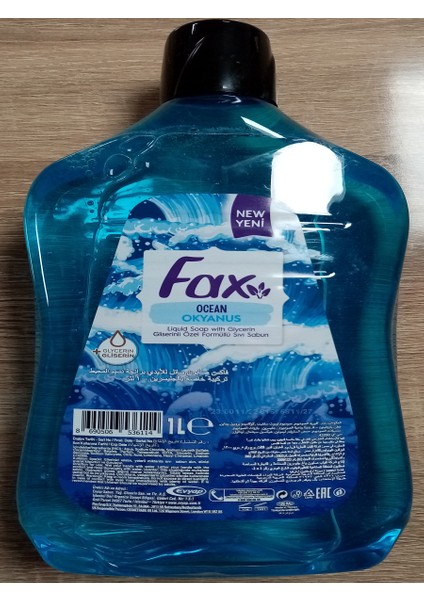 Sıvı Sabun Okyanus 1litre Yeni Üretim