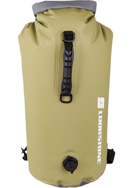 Açık Su Geçirmez Çanta Sürüklenen Torba Kayık Kano Rafting - Lacivert, Yeşil