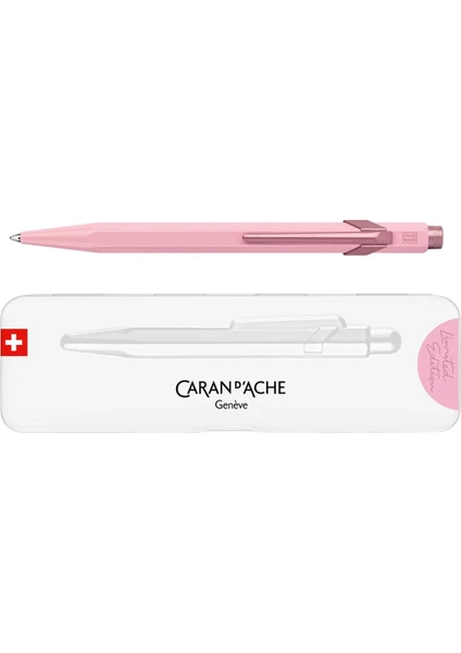 Caran D'Ache Caran Dache 849 Claim Your Style Tükenmez Kalem Quartz Pink 849-598