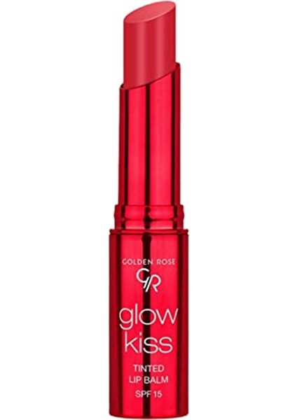 Golden Rose Glow Kiss Tinted Lip Balm Dudak Nemlendiricisi (No: Strawberry)