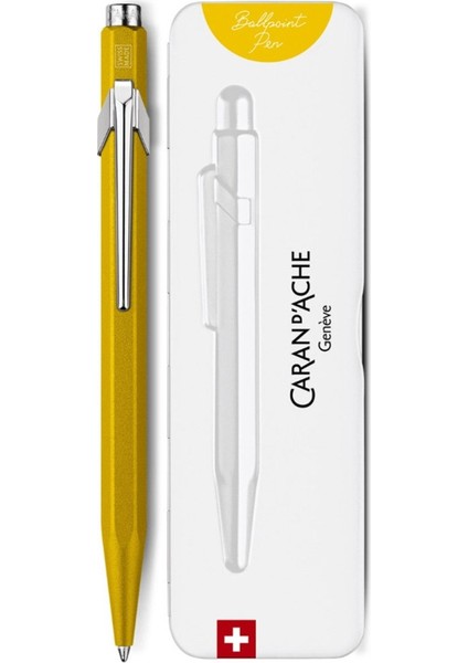 Caran D'Ache Caran Dache 849 Tükenmez Kalem Colormat-X Yellow 849.743