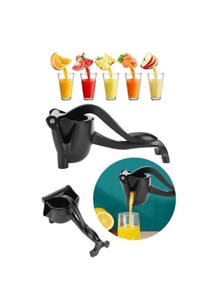 Pratik Manuel Meyve Elma Ananas Portakal Narenciye Suyu Sıkacağı