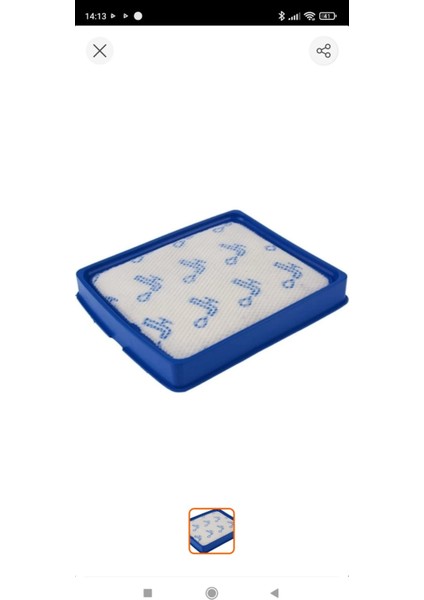 FC9750 Powerpro Max Hazneiçi Süngerfiltre + 1 adet süpürge parfümü