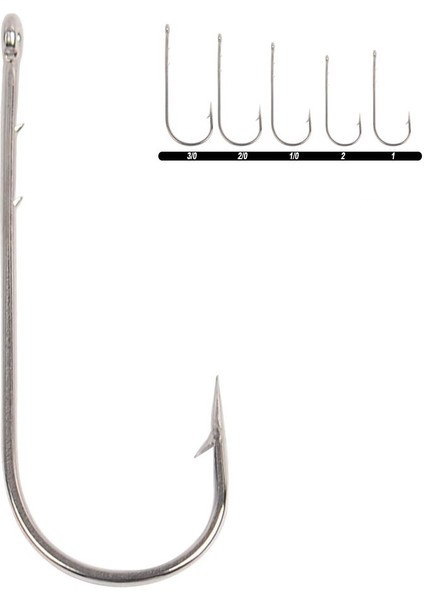 1280 Uzun P@la Delikli Lüfer Iğnesi 100'LÜ Kutu Black Nikel fiyatları