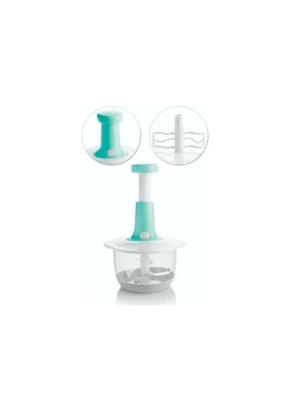 Üstten Basmalı Soğan Doğrayıcı