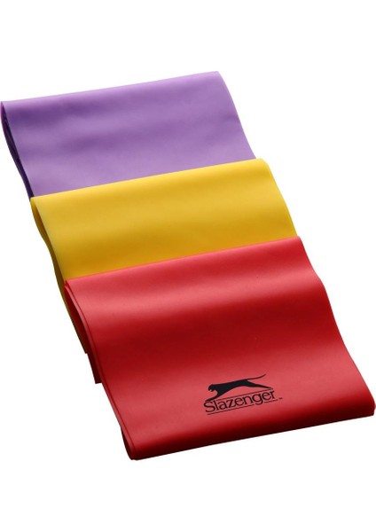 Üçlü Pilates Band Set (Ucu Açık)