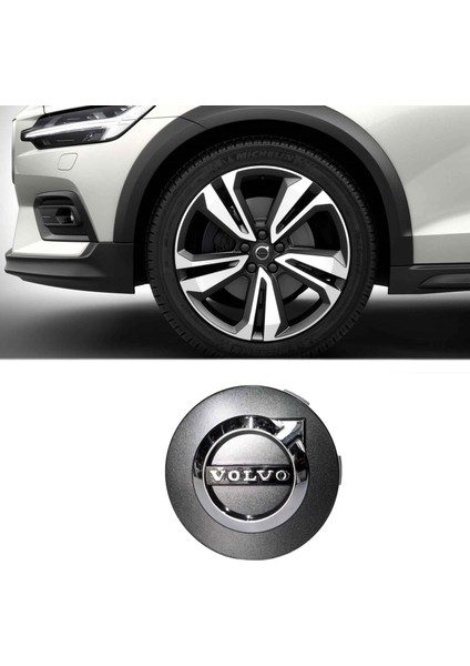 Volvo S60 V60 V40 XC60 XC90 XC40 S90 V90 Jant Göbeği Kapağı 2017-