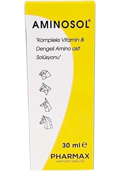 Aminosol Köpek Kedi ve Kuş Vitamini 30 ml