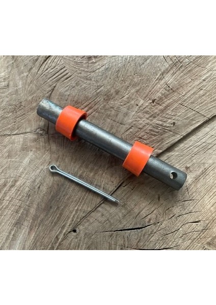 El Arabası Teker Mili Çelik Mil 20 mm 16 Cm Yük Taşıma Arabası Teker Mili