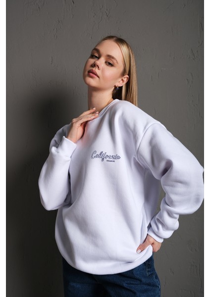 Kadın California Oversize Sweatshirt fiyatları