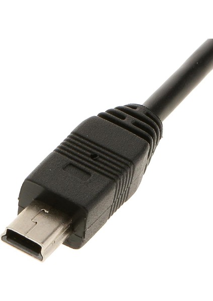 Mini USB 5 Pinli Erkek USB 2.0 B Dişi Panel Montaj Kablosu (Yurt Dışından)