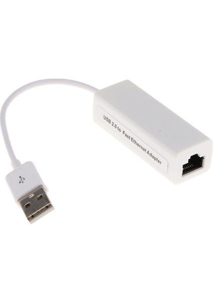 WIN10 Için Micro USB 2.0 Ila 100MB 10/100 Ağ Adaptörü (Yurt Dışından)