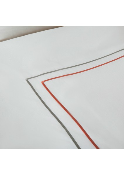 Geo Nevresım Seti Çift Kişilik 200 x 220 cm Ekru modelleri