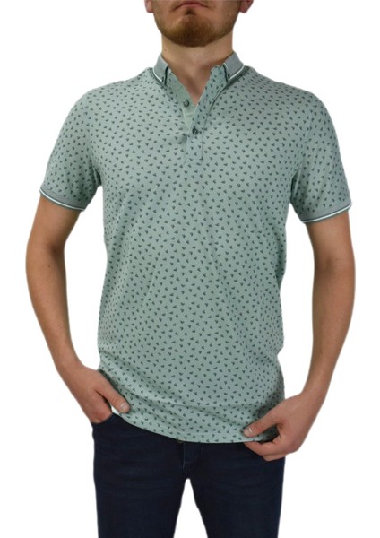 Erkek Polo Yaka T-Shirt T-807 BGL-ST01820
