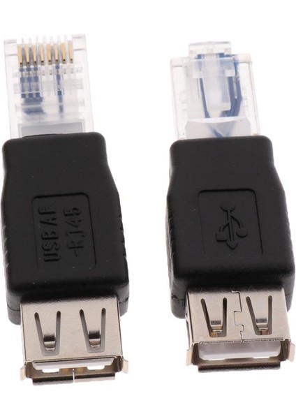 2pcs USB A Tip A Kadından Erkek Ağ Soketi Fiş Adaptörü (Yurt Dışından)