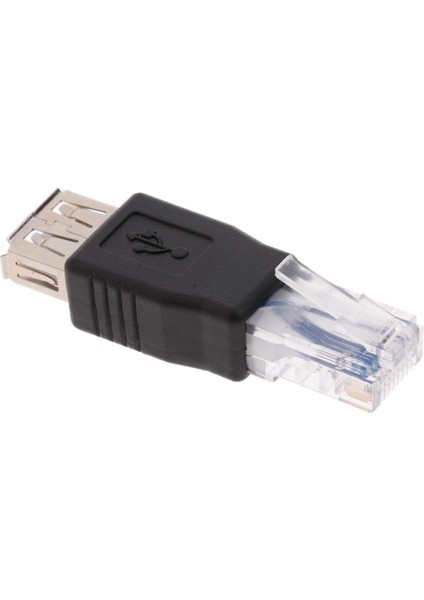 2pcs USB A Tip A Kadından Erkek Ağ Soketi Fiş Adaptörü (Yurt Dışından)