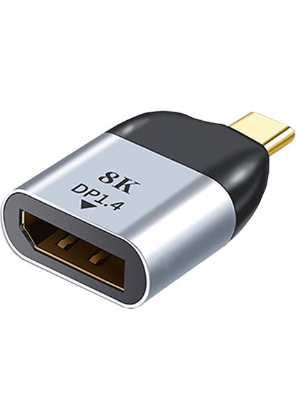 Yüzey Için Taşınabilir USB C Erkek Ila Adaptör 8k 60Hz (Yurt Dışından)