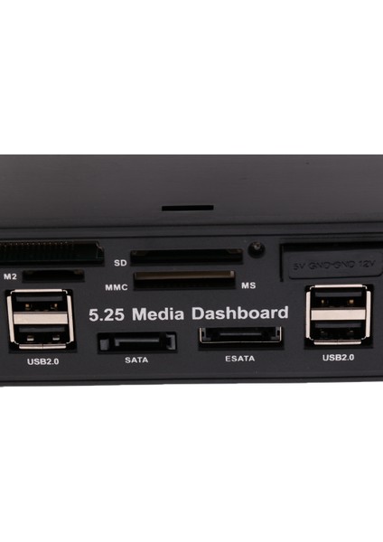 5.25''sigh Hız Usb3.0 /2.0 Medya Gösterge Tablosu Ön Panel Okuyucu (Yurt Dışından)