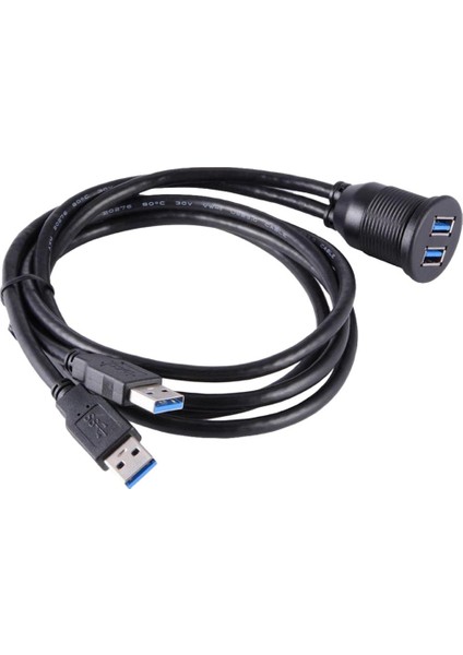 3ft Çift USB 3.0 Uzatma USB Montajı, Dash Monte, Floş Montaj Uzatma Kablosu (Yurt Dışından)