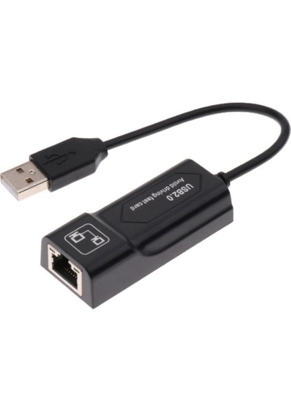 USB 2.0 ve Micro USB Ile RJ45 8P8C Adaptörü, Ağ Dönüştürücü (Yurt Dışından)