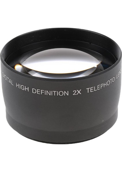 Dslr Kamera Için 58 mm 2x Büyütme Fotoğraf Dönüştürücü Lensi 18-55MM (Yurt Dışından)