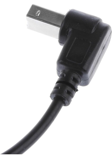 Usb2.0 Erkek -B Tip 90 ° Aşağı Açı Adaptör Şarj Kablo Kablosu Kablosu (Yurt Dışından) modelleri