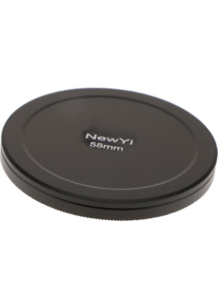 58MM Kamera Lens Filtre Saklama Kutusu Metal Koruma Kapak Siyah (Yurt Dışından) fırsatları