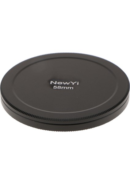 58MM Kamera Lens Filtre Saklama Kutusu Metal Koruma Kapak Siyah (Yurt Dışından) indirimleri