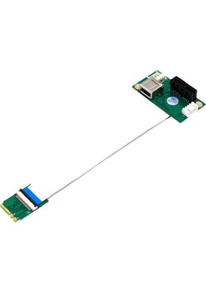 USB 2.0 Bağlantı Noktasına Sahip Ngff (M.2) Anahtar A/e X1 Adaptör Yükseltici Kartı (Yurt Dışından)