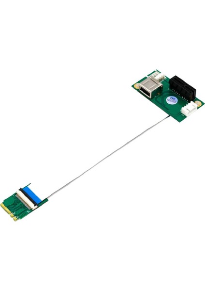USB 2.0 Bağlantı Noktasına Sahip Ngff (M.2) Anahtar A/e X1 Adaptör Yükseltici Kartı (Yurt Dışından)