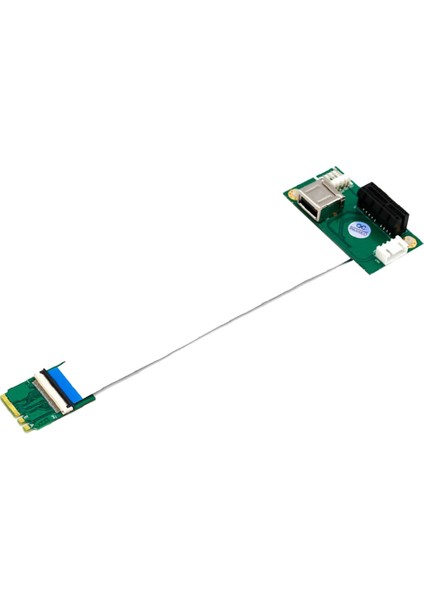 USB 2.0 Bağlantı Noktasına Sahip Ngff (M.2) Anahtar A/e X1 Adaptör Yükseltici Kartı (Yurt Dışından)