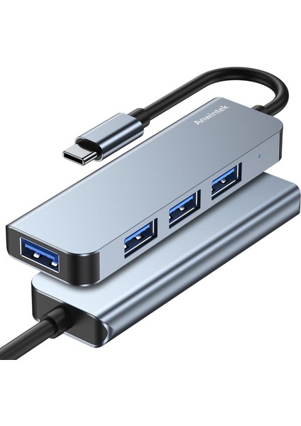 Usb3.0 USB 2.0 Hub'a Ultra Çok Verimli USB C Hub 4 Bağlantı Noktası (Yurt Dışından)