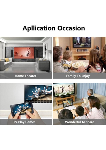 Hdmı Wifi Ekran Adaptörü Alıcı Ekran Paylaşımı Akıllı Telefon Döküm Için Tv'ye (Yurt Dışından)