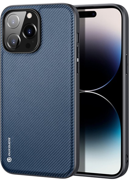 Fino Serisi iPhone 14 Pro 6.1 Inç Kılıf Premium Dokuma Silikon Kılıf