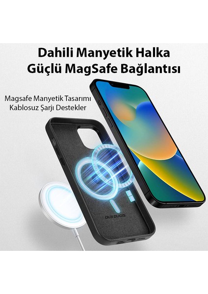 Grit Series iPhone 14 Plus 6.7inç Premium Magsafe Uyumlu Kılıf